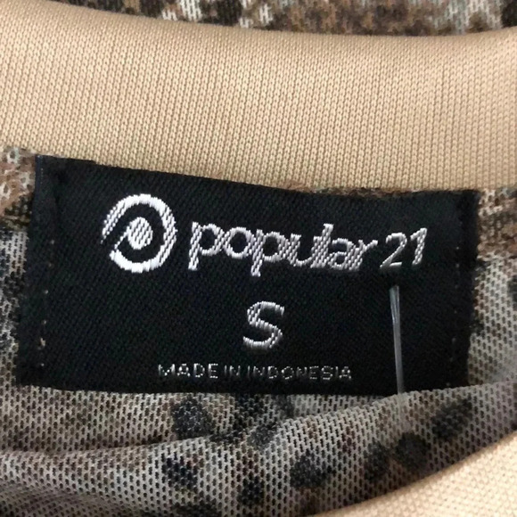 POPULAR 21 Animal Print Dress - Picture 5 of 8